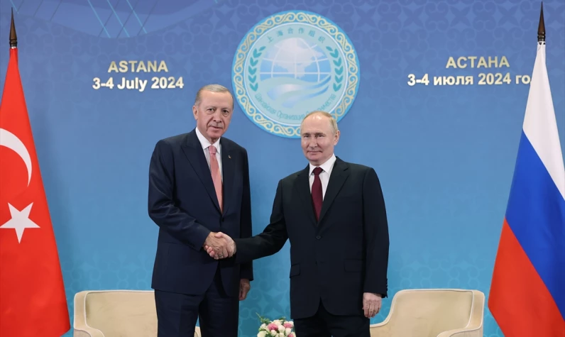 Cumhurbaşkanı Erdoğan Putin'le bir araya geldi: Nükleer enerji santralini devreye almak istiyoruz