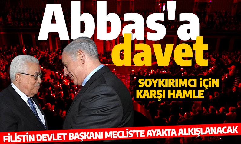 Türkiye alçaklığa sessiz kalmaz! ABD'de alkışlanan Netanyahu için karşı hamle: Filistin Başbakanı'na TBMM'den davet!