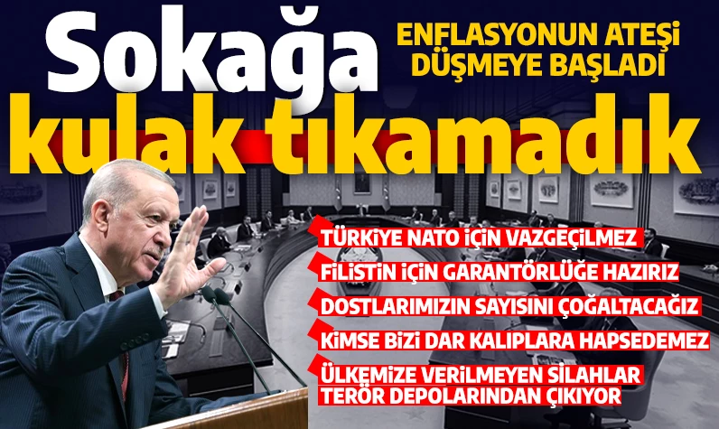 Cumhurbaşkanı Erdoğan'dan son dakika ekonomi mesajı: Fiyat balonu sönüyor