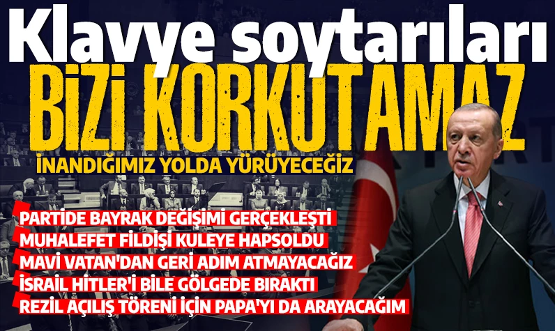 Cumhurbaşkanı Erdoğan: Klavye soytarıları bizi korkutamaz