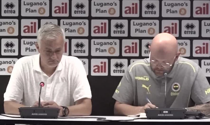 Mourinho'dan Lugano maçı sonrası ilginç açıklamalar: 'Bundan hoşlanmadım'