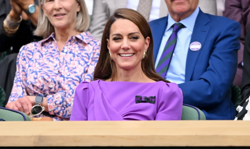 Herkes onu ayakta alkışladı! Prenses Kate Middleton Wimbledon tenis turnuvasında duygusal anlara yaşadı!