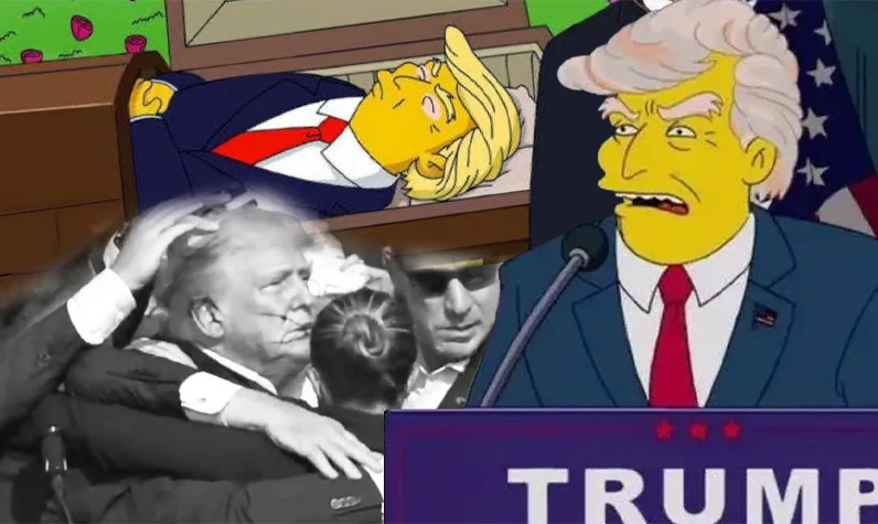Simpsonlar tekrar sahnede: Trump'a yapılan saldırıyı önceden mi tahmin ettiler?