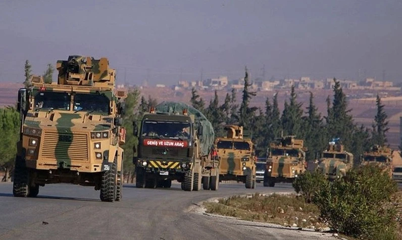 Kuzey Irak'ta hareketli dakikalar! TSK ait askeri konvoy Amadiye'ye girdi