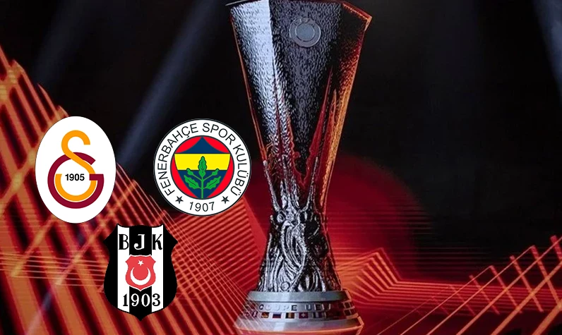 Fenerbahçe, Galatasaray ve Beşiktaş kiminle eşleşti? UEFA Avrupa Ligi maç programı...