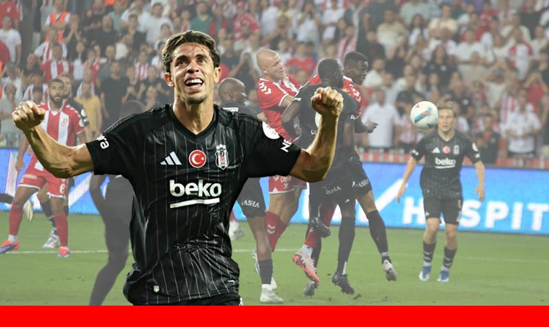 Beşiktaş sezona mutlu başladı: Peş peşe gollerle maçı ilk yarıda bitirdiler