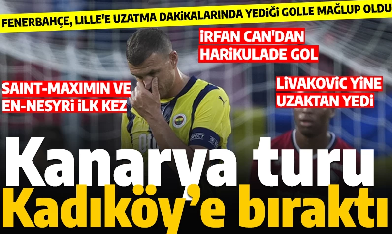 Son dakika... Fenerbahçe, uzatmalarda üzdü: Tur İstanbul'a kaldı