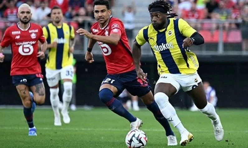 Fenerbahçe-Lille maçı özeti ve golleri (1-1)