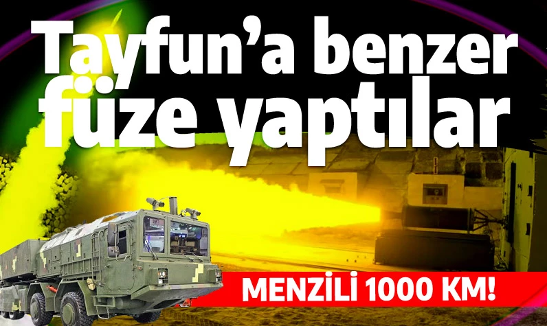 TAYFUN benzeri füze geliştirdiler: 1000 kilometre menzilde tüm engeller kalktı