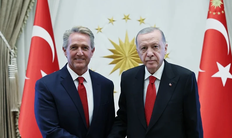 Son dakika! Cumhurbaşkanı Erdoğan, ABD Büyükelçisi Flake'i kabul etti