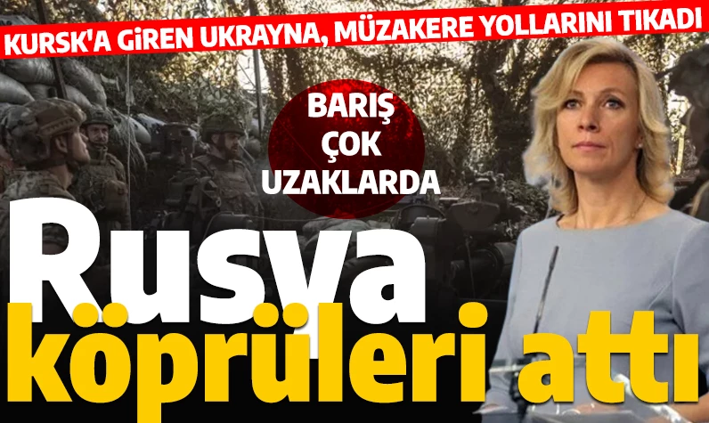 Müzakere masası bir daha kurulmamak üzere dağıldı: Rusya'dan çok sert Ukrayna açıklaması