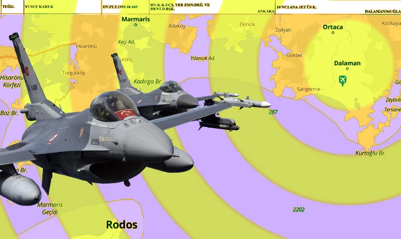 Oniki Ada'ya hava ablukası: Türk ordusu Dalaman'a yeni jet üssü kuruyor