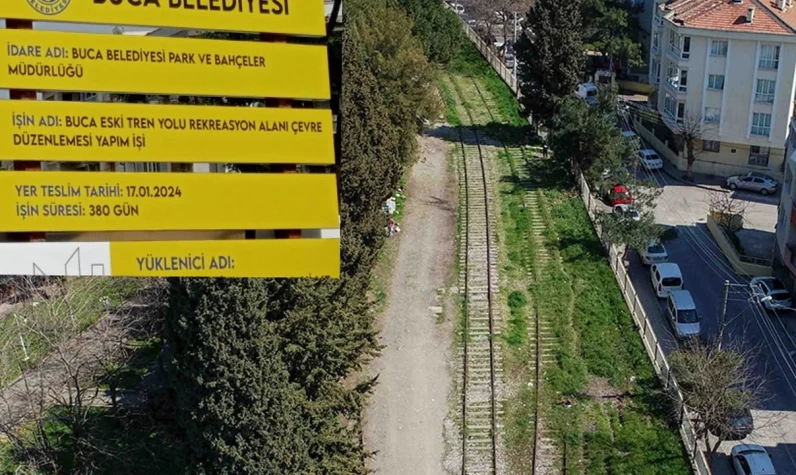 CHP belediyeciliği yine sınıfta kaldı! Tarihi Buca İstasyonu beton yığınına dönüştü!