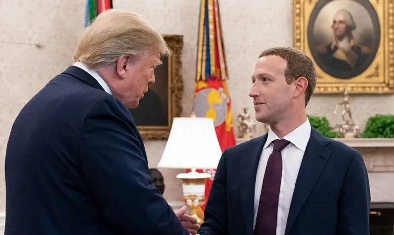 Trump'tan Zuckerberg'e açık tehdit: Kalan hayatını hapiste geçirirsin