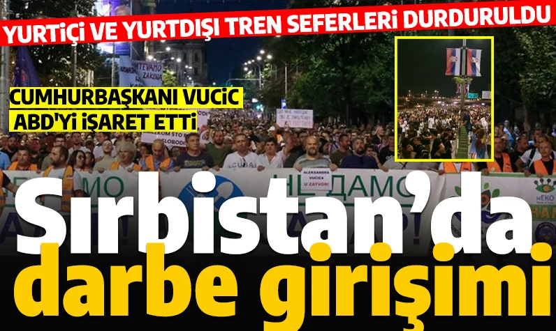 Son dakika... Sırbistan'da darbe girişimi