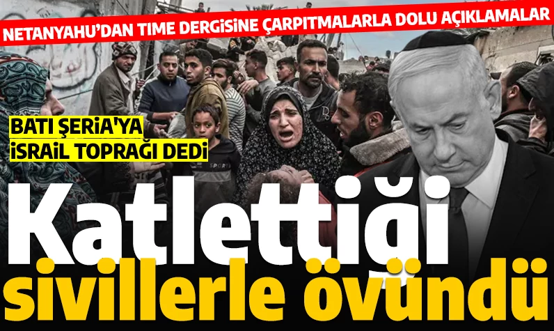 Netanyahu'dan katlettiği Gazzeli siviller için şok sözler: 'İnanılmaz bir başarı'