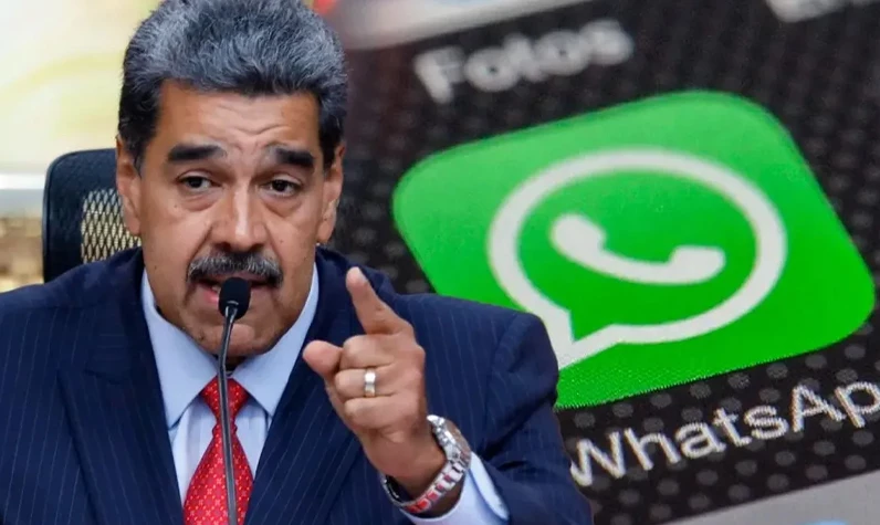 META'ya savaş açtı: Venezuela lideri Maduro WhatsApp'ı 'casus' ilan etti! Canlı yayında uygulamayı silmişti