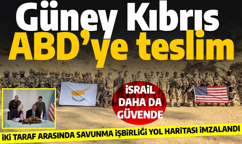 Kıbrıs'a dikkat! Silah ambargosunun kaldırılışını taçlandırdılar: ABD ve Rum kesiminden askeri işbirliği anlaşması