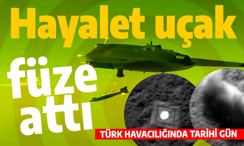 Hayalet uçak füze atmaya başladı! ANKA-3'ün test görüntüsü gurur verdi