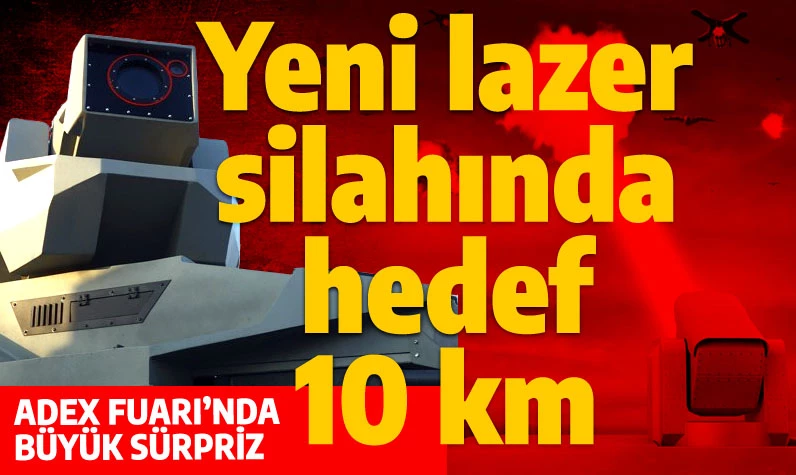 Lazer silahıyla hedef 10 kilometre: Azersilah tamamen yerli Fireforce'u tanıttı