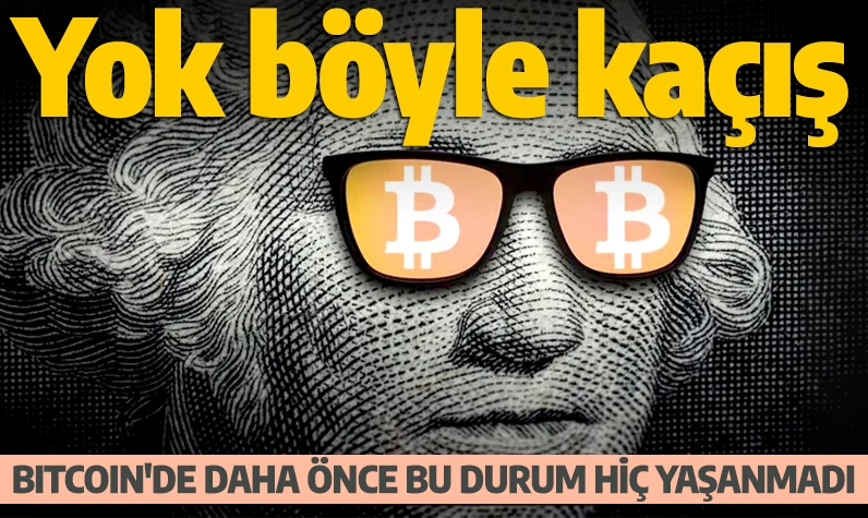 Çıkan bu sefer grafik değil! Bitcoin'de senenin en büyük kaçışı