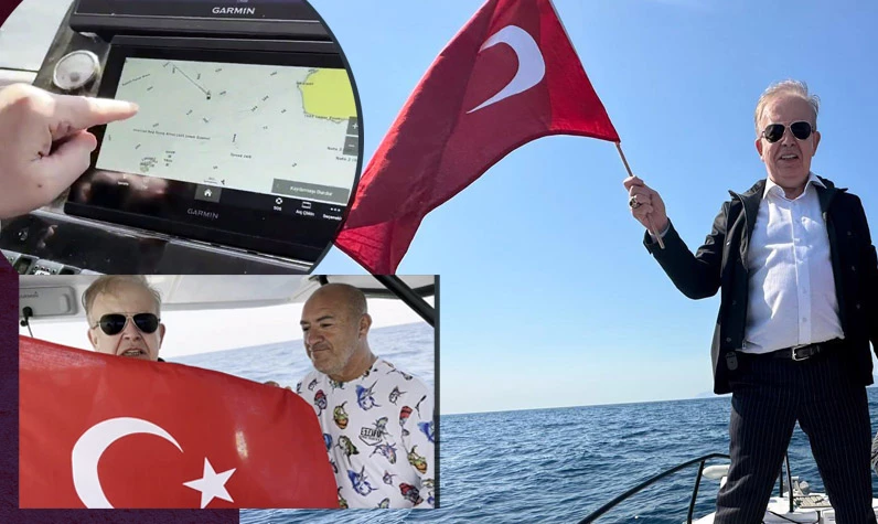 Cihat Yaycı, Türk toprağı Zürafa Adası'nda Yunanistan'a meydan okudu