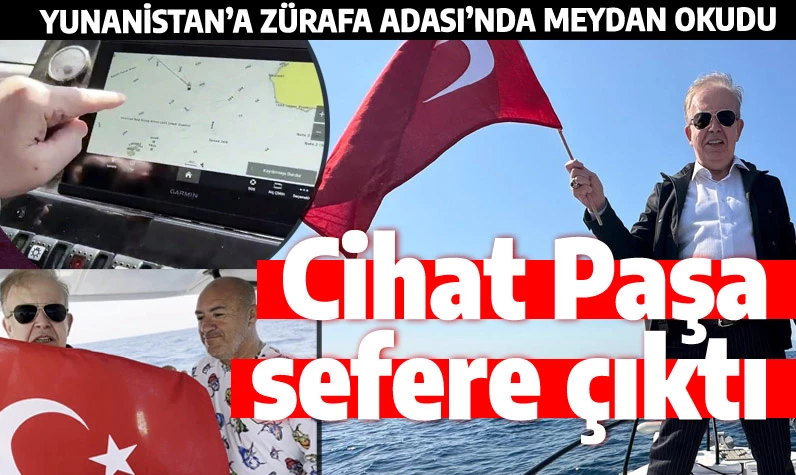 Cihat Yaycı, Türk toprağı Zürafa Adası'nda Yunanistan'a meydan okudu