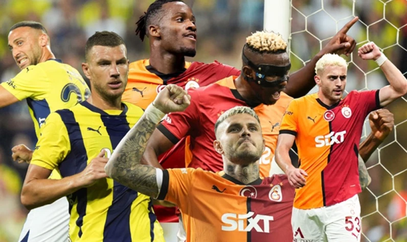 Süper Lig'de dev kapışma: İşte Fenerbahçe - Galatasaray maçının muhtemel 11'leri