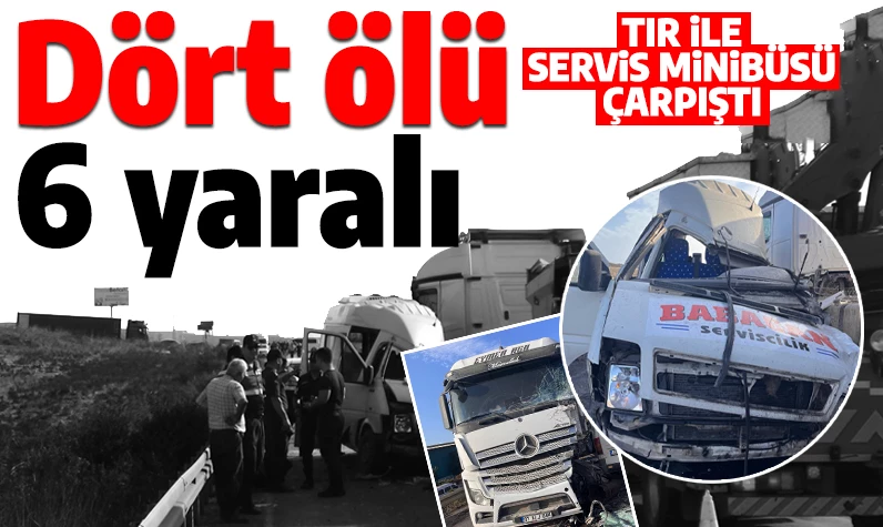 Son dakika... Adana'da korkunç kaza: Tırla servis minibüsü çarpıştı: Ölü ver yaralılar var!