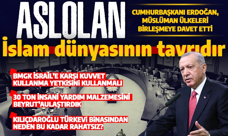 Son dakika... Kabine toplantısı sona erdi: Cumhurbaşkanı Erdoğan'dan önemli açıklamalar