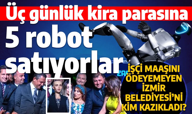 Akıllı robot deyip İzmir Belediyesi'ni böyle kazıkladılar: O parayla tam 5 tane satın alınabiliyor