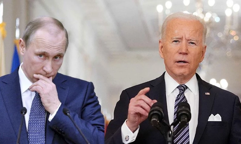 Biden'ın gemileri yaktı! Putin'e savaş resti: Bu savaştan galip çıkamayacak