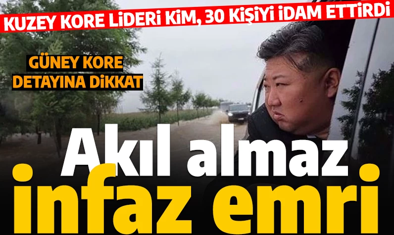 Kuzey Kore'de seller can aldı! Kim Jong, aksaklıklardan sorumlu tuttuğu 30 kişiyi idam ettirdi