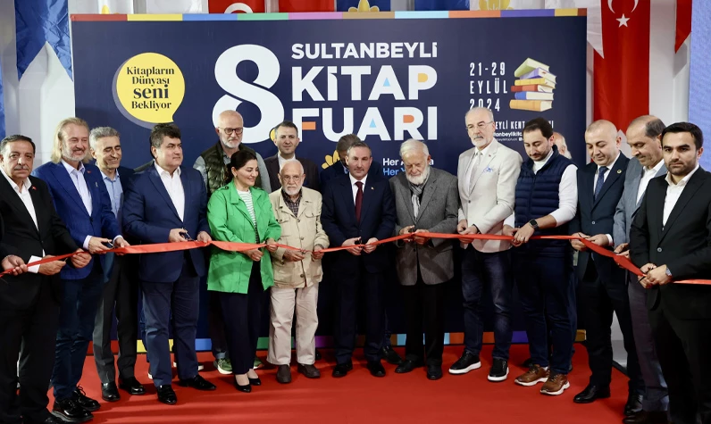 Başkan Ali Tombaş resmen duyurdu: 8. Sultanbeyli Kitap Fuarı başladı