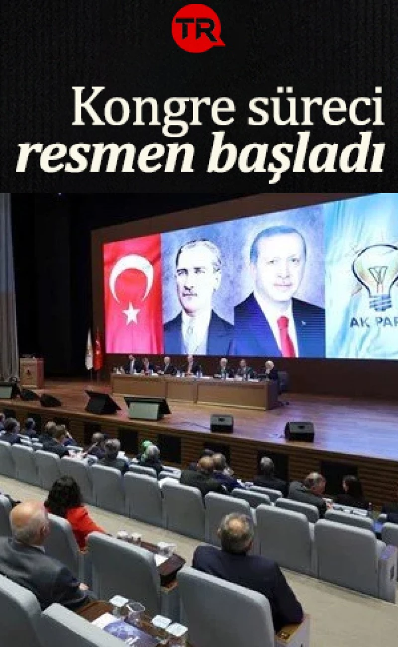 AK Parti'de değişim başlıyor: Cumhurbaşkanı Erdoğan kararı imzaladı kongre süreci başladı