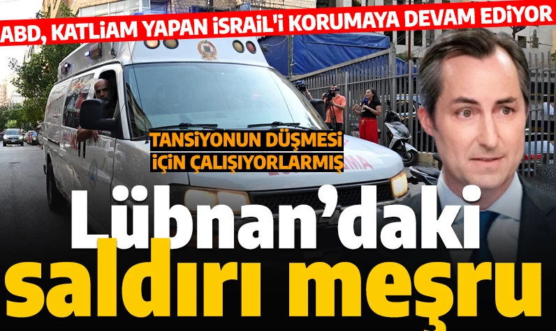 ABD, Lübnan'daki kanlı saldırıyla ilgili İsrail'i korudu: 'Kimin sorumlu olduğunu bilmiyoruz'