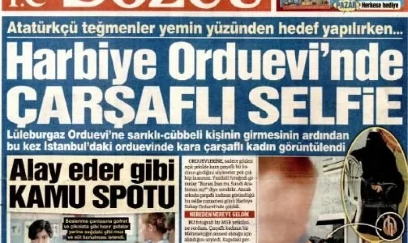 28 Şubat zihniyetine devam: Sözcü'den nefret kokan manşet: Mehmetçiğin annesi çarşafından dolayı hedef alındı!