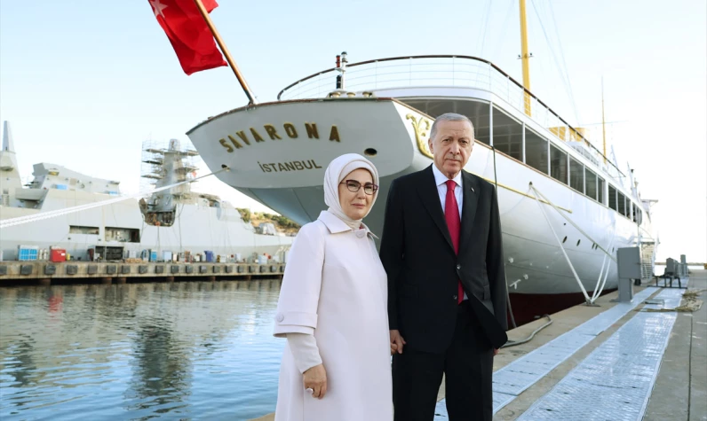 Atatürk'ün yatı 'Savarona' Erdoğan sayesinde yenilendi: Neredeyse hazır durumda