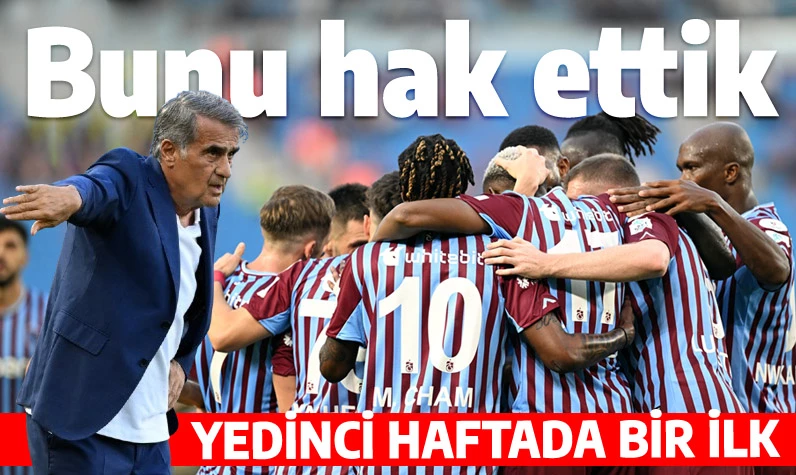 Şenol Güneş'li Trabzonspor ilk galibiyetini aldı, tecrübeli hoca net konuştu