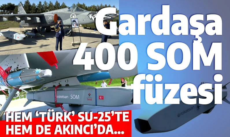 Hadi şimdi de ambargo koyun: 400 adet SOM füzesi göndereceğiz! Buna kim engel olabilir?