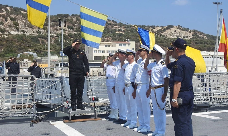 MSB duyurdu: TCG Yıldırım Yunanistan'da