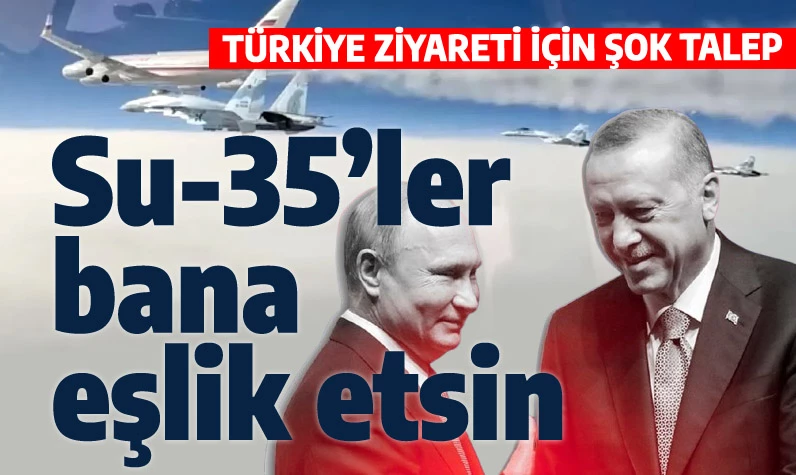 Rus savaş uçakları Türkiye'ye inmek istiyor: İşte Vladimir Putin'in şok teklifi