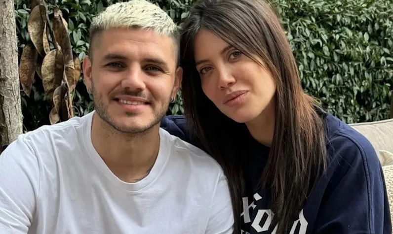 Mauro Icardi ile Wanda Nara yeniden barıştı