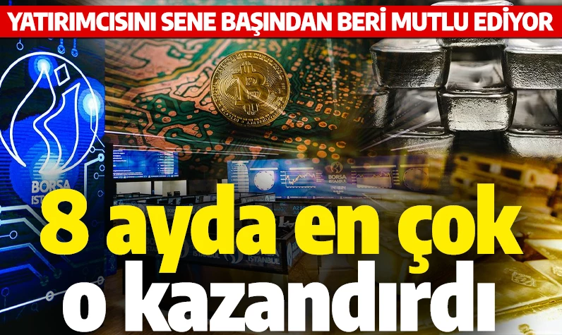 Yatırımcısını sene başından beri mutlu ediyor! 8 ayda en çok o kazandırdı