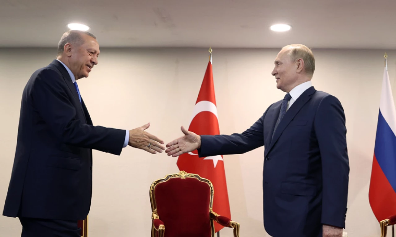 Cumhurbaşkanı Erdoğan Rusya Devlet Başkanı Putin ile görüştü!