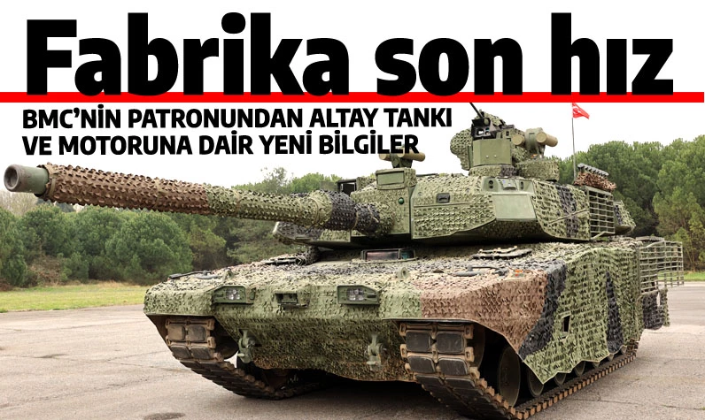 ALTAY tankı fabrikasında son durumu Fuat Tosyalı açıkladı: Bütün teknolojiler var