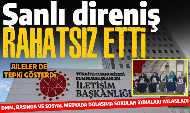 Diyarbakır annelerinin mücadelesi rahatsız etti! DMM'den çirkin iftiraya cevap