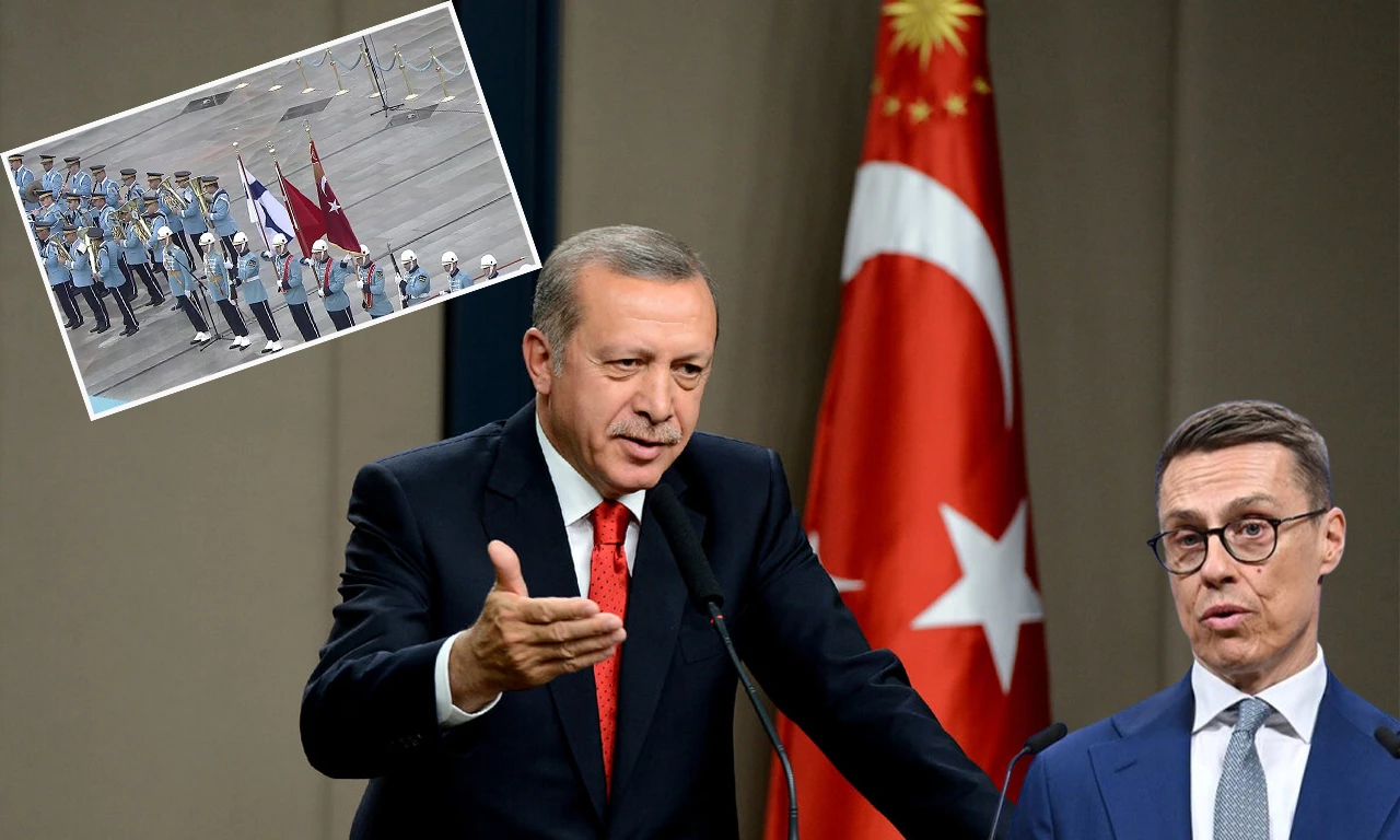 Finlandiya Cumhurbaşkanı Ankara'da! Cumhurbaşkanı Erdoğan Alexander Stubb'ı resmi törenle karşıladı