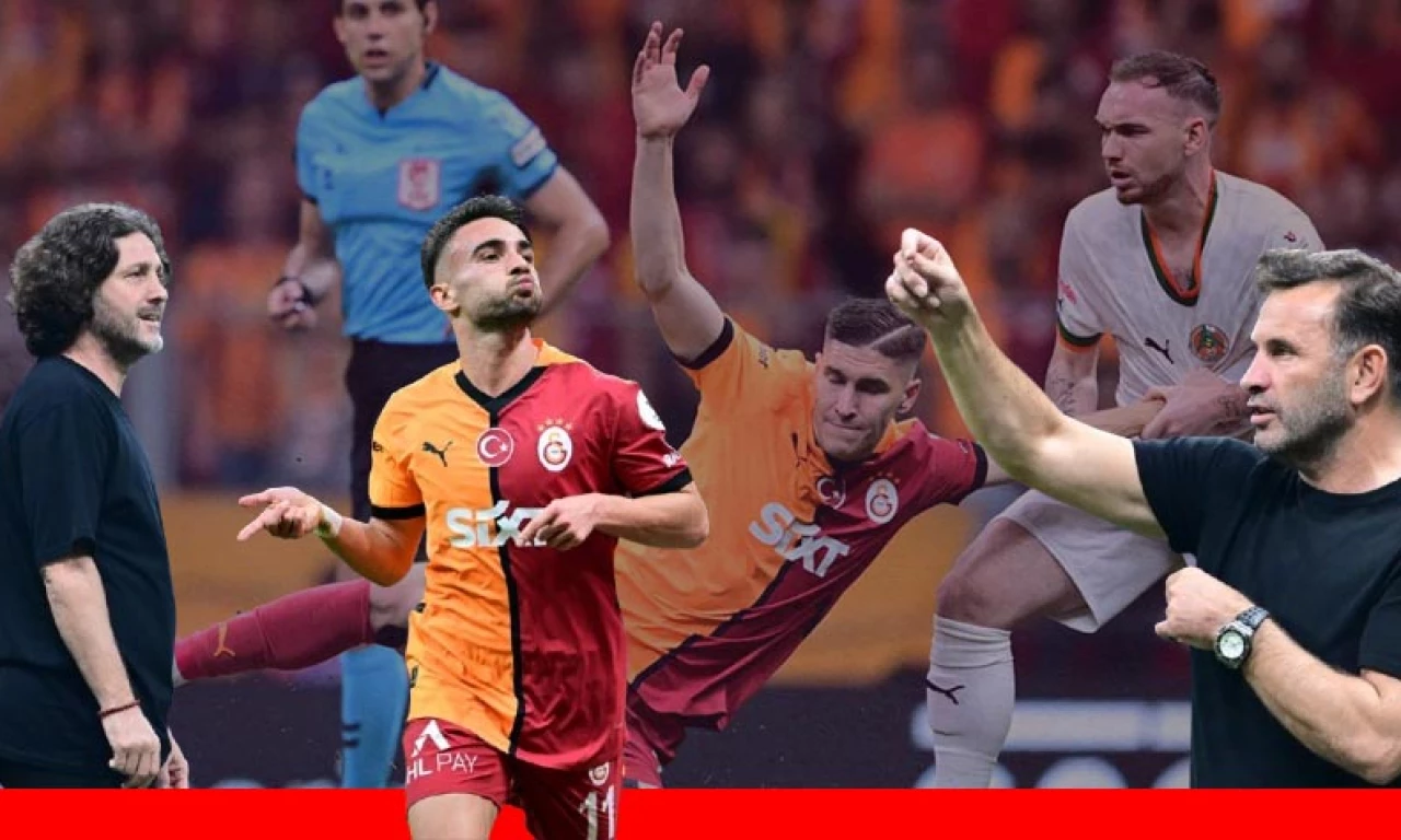 Alanyaspor Galatasaray'a 3 puanı hediye etti: Serdar Dursun boş kaleye gol atamadı