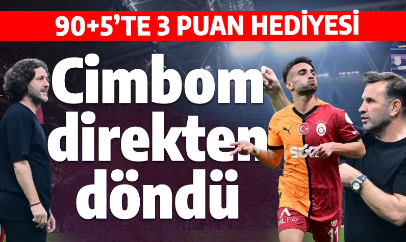 Alanyaspor Galatasaray'a 3 puanı hediye etti: Serdar Dursun boş kaleye gol atamadı